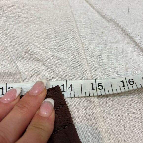 Ladies Fabletics Brand Brown Pull On High Rise Joggers Size Medium‎ - Picture 8 of 11